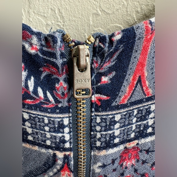 Roxy Boho-Print Sleeveless Shift Dress (Size S) - Picture 3 of 6